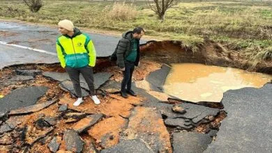 بارش شدید باران در آفریقای جنوبی جان ۵ نفر را گرفت
