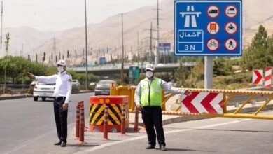 تردد در از این محور به مقصد چالوس ممنوع شد