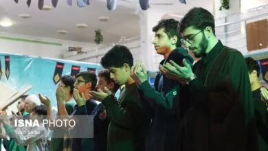 حضور ۲۰ هزار دانش‌آموز انجمن‌های اسلامی در مراسم اعتکاف