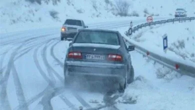 پیش‌بینی بارش برف و یخ‌زدگی در خوزستان