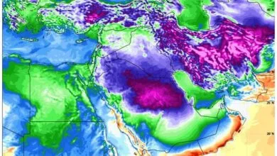 بارندگی فراوان و سرمای شدید با ورود سردچال قطبی به ایران | اعلام زمان دقیق ورود سردچال به کشور