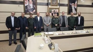 دیدار شهردار تهران با فرمانده هوافضای سپاه پاسداران