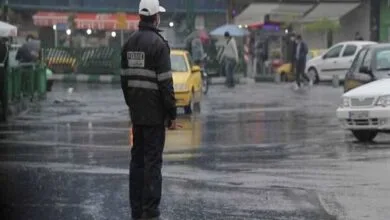 هشدار در مورد لغزندگی معابر شمالی تهران به دلیل بارش برف