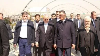 بازدید نخست وزیر تاجیکستان و وزیر میراث فرهنگی از برج میلاد بازدید نخست وزیر تاجیکستان و وزیر میراث فرهنگی از برج میلاد