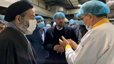 بازدید مسئولان سازمان حج و زیارت از آشپزخانه مرکزی نجف اشرف
