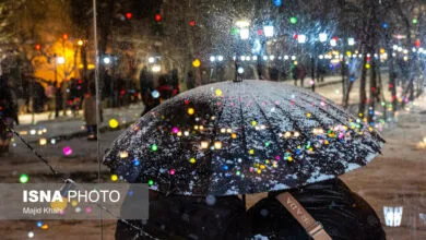 برف و باران و سرما در راه تهران