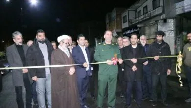 بهره‌برداری از پروژه عمرانی شهر امامزاده عبدالله در دهه فجر