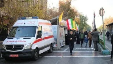 تمهیدات اورژانس تهران در راهپیمایی ۲۲ بهمن / آمادهباش ۱۴۸ دستگاه آمبولانس و ۴ فروند بالگرد تمهیدات اورژانس تهران در راهپیمایی ۲۲ بهمن / آمادهباش ۱۴۸ دستگاه آمبولانس و ۴ فروند بالگرد