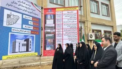 کلنگزنی احداث بازارچه مشاغل خانگی بانوان سرپرست خانوار کلنگزنی احداث بازارچه مشاغل خانگی بانوان سرپرست خانوار