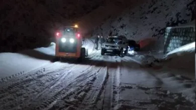 نجات ۶ گردشگر تهرانی در محدوده گردنه روستای طالون