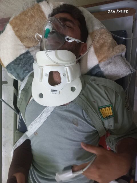 حمله بی‌رحمانه به محیط بان میاندشت + عکس ؛ دامدار متخلف با چوب به سر، صورت و بدن او ضربه شدید زد