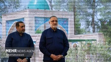 مراسم رونمایی از بنای یادبود شهید سیدعلی اندرزگو