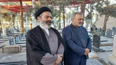 ادای احترام مسئولان بعثه و سازمان حج به شهدای مکه و منا